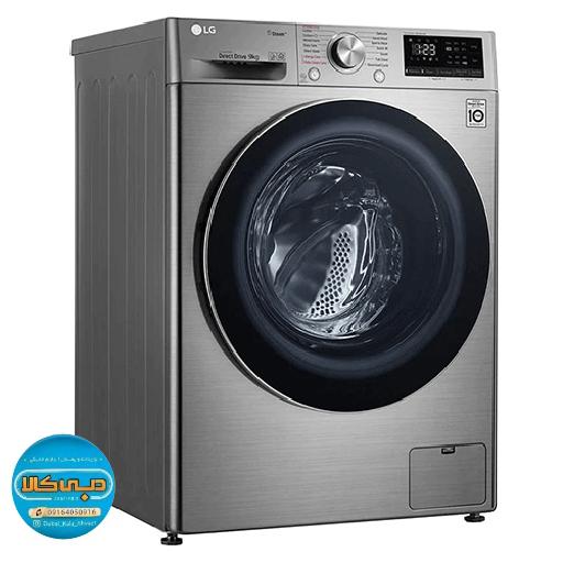 ماشین لباسشویی الجی ۹ کیلویی مدل4r5 رنگ سفید